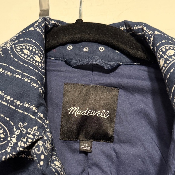 Madewell Bandana Printed padded jacket - Picture 2 of 3